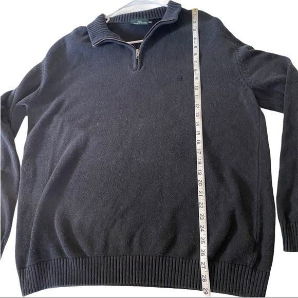 Rodd & Gunn Black Knit Sweater 1/4 Zip Men’s XXL - Picture 6 of 7